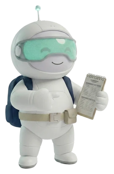 El Cargonaut con portapapeles mostrando los datos extraídos